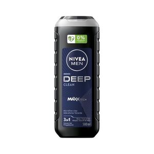 Nivea Men Deep Clean 3v1 sprchový gel 500 ml obraz