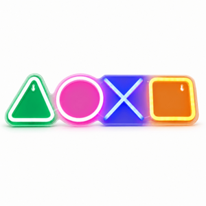 2Kids Toys LED NEON LIGHT lampička Gamepad buttons obraz