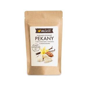 MIXIT Pekanové ořechy v bílé čokoládě s madagaskarskou vanilkou 100 g obraz