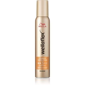 Wella Wellaflex Curls Definition pěnové tužidlo pro vlnité a kudrnaté vlasy 200 ml obraz