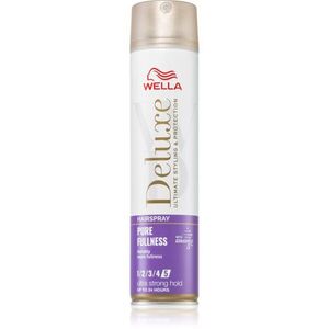 Wella Deluxe Pure Fullness lak na vlasy s extra silnou fixací pro objem 250 ml obraz