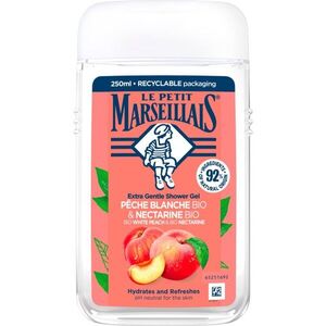 Le Petit Marseillais Bio Bílá Broskev & Bio Nektarinka jemný sprchový gel 250 ml obraz