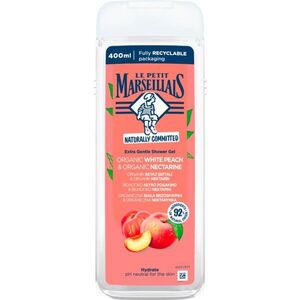 Le Petit Marseillais Bio Bílá Broskev & Bio Nektarinka jemný sprchový gel 400 ml obraz