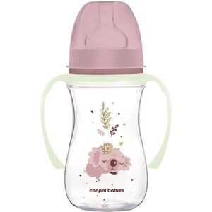 Canpol babies EasyStart Sleepy Koala 240 ml kojenecká láhev 3 m+ Pink 1 ks obraz