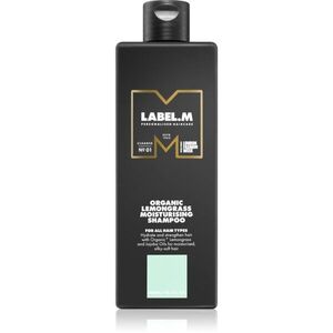 label.m Organic Lemongrass hydratační šampon pro všechny typy vlasů 300 ml obraz