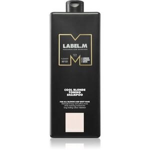 label.m Cool Blonde Toning Shampoo šampon neutralizující žluté tóny 1000 ml obraz
