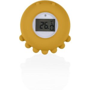 Zopa Silicone Digital Thermometer 2in1 digitální teploměr do vany Mustard Yellow 1 ks obraz
