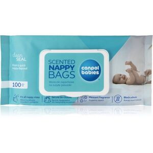 Canpol babies Scented Nappy Bags sáčky na plenky 100 ks obraz