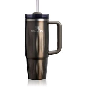 Stanley Quencher H2.O Fluted Tumbler nerezový tumbler s brčkem velký gunmetal shine 1 ks obraz