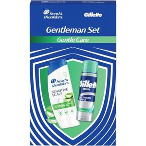 Gillette Gentleman Set Gentle Care dárková sada pro muže obraz