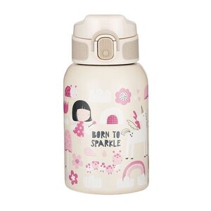 PETITE&MARS Nerezová termo se slámkou twinkling fairy 12m+ 350 ml obraz