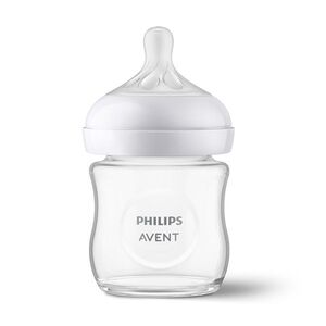 PHILIPS AVENT Láhev Natural Response skleněná 120 ml, 0m+ obraz