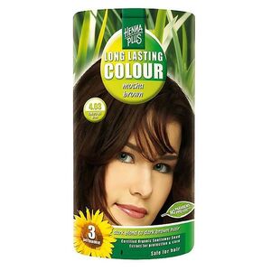 HENNA PLUS Přírodní barva na vlasy 4.03 Mocca hnědá 100 ml obraz