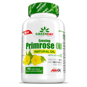 AMIX Greenday Pupalkový olej s vitamínem E 90 kapslí obraz