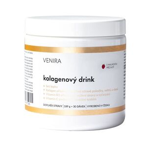 Venira Kolagenový drink pro vlasy, nehty a pleť malina 189 g obraz