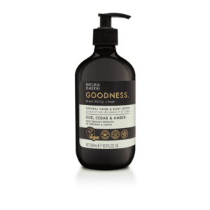 Baylis & Harding Krém na tělo a ruce Oud, Cedr & Ambra 500 ml obraz