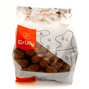 Grizly Mandle v mléčné čokoládě obalené skořicí 500 g obraz