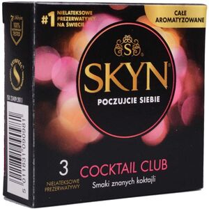 SKYN Cocktail Club – bezlatexové kondomy (3 ks) obraz