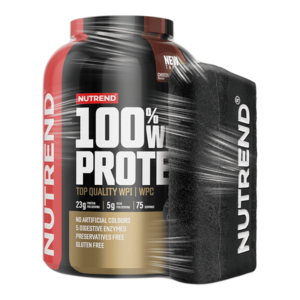 Nutrend Protein pack 100% Whey protein čokoláda a kakao 2250 g + ručník obraz