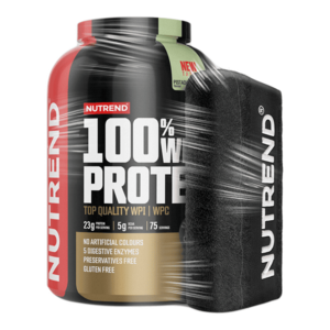 Nutrend Protein pack 100% Whey protein pistácie 2250 g + ručník obraz