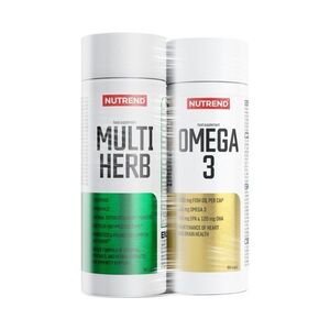Nutrend Vitality pack - Multiherb a Omega 3 90+60 kapslí obraz