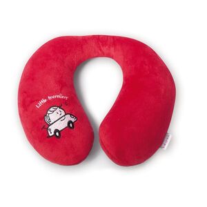 Babypack Cestovní polštář do auta, červený obraz