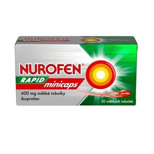 Nurofen Rapid minicaps 400 mg 30 měkkých tobolek obraz
