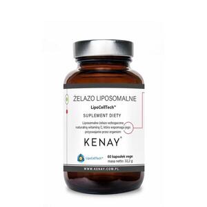 Kenay Liposomální železo LipoCellTech s vitaminem C 60 kapslí obraz