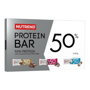 Nutrend PROTEIN BAR 50 dárkové balení 6x50 g mix příchutí obraz
