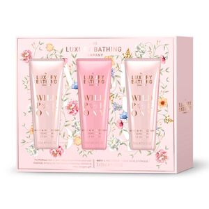 Grace Cole Dárková sada krémů na ruce Pivoňka, Broskev & Malina 3x50 ml obraz