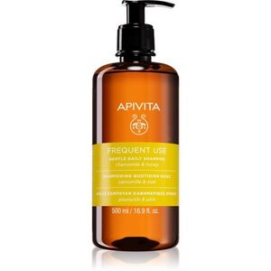 Apivita Frequent Use Gentle Daily Shampoo šampon pro každodenní mytí vlasů s heřmánkem 500 ml obraz