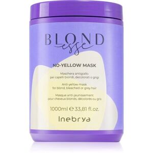 Inebrya BLONDesse No-Yellow Mask maska na vlasy neutralizující žluté tóny 1000 ml obraz