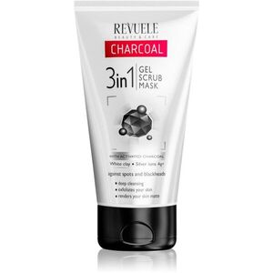 Revuele Charcoal 3in1 čisticí gel 3 v 1 s aktivním uhlím 150 ml obraz