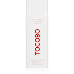 TOCOBO Vita Tone Up Sun Cream lehký ochranný gel-krém pro sjednocení barevného tónu pleti SPF 50+ 50 ml obraz