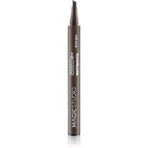 Magic studio Microfilling Brow Pen dlouhotrvající fix na obočí odstín Dark Brown 13.5 g obraz