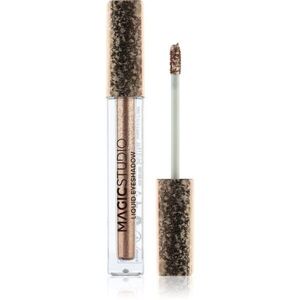 Magic studio Liquid Eyeshadow třpytivé tekuté oční stíny odstín 02 Silver 3 ml obraz