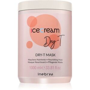 Inebrya Ice Cream Dry-T Mask vyživující maska pro suché, namáhané vlasy 1000 ml obraz