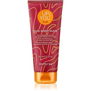 Inebrya Up To You Curl Boost Glaze gel pro definici a tvar vln a kudrn 200 ml obraz