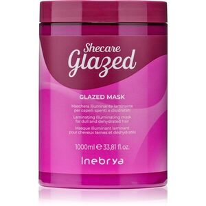 Inebrya Shecare Glazed Mask hydratační maska pro lesk a hebkost vlasů 1000 ml obraz
