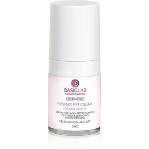 BasicLab Dermocosmetics Estrogenis vyhlazující a zpevňující oční krém s peptidy 18 ml obraz