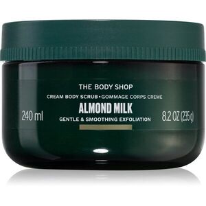The Body Shop Almond Milk Body Scrub krémový peeling s mandlovým mlékem 240 ml obraz