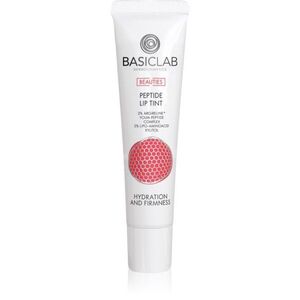 BasicLab Dermocosmetics Beauties lesklý balzám na rty s peptidy odstín 230 Dusty Rose 15 ml obraz