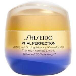 Shiseido Vital Perfection Uplifting & Firming Advanced Cream Enriched intenzivně zpevňující denní a noční krém pro suchou pleť 75 ml obraz