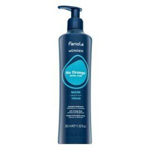 Fanola Wonder No Orange Extra Care Mask neutralizující maska pro hnědé odstíny 350 ml obraz