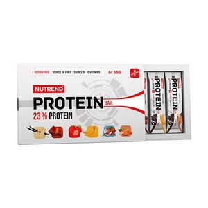 NUTREND Protein bar tyčinky dárkový box 6 x 55 g obraz
