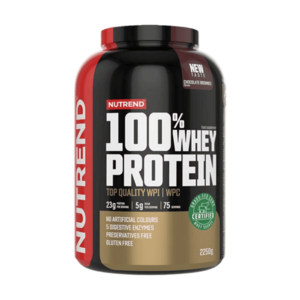 NUTREND 100% Whey protein čokoládové brownies 2250 g obraz