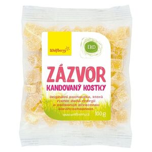WOLFBERRY Zázvor kandovaný 100 g obraz