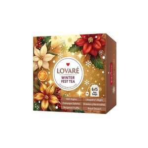 LOVARÉ Fest tea set kolekce čajů 90 sáčků obraz