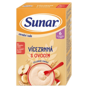 SUNAR Cereální kaše vícezrnná s ovocem 210 g obraz