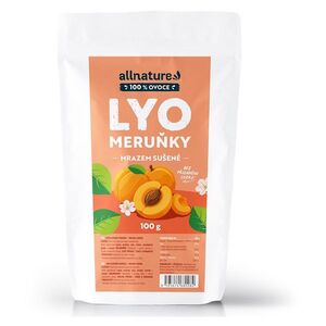 ALLNATURE Meruňky sušené mrazem 100 g obraz